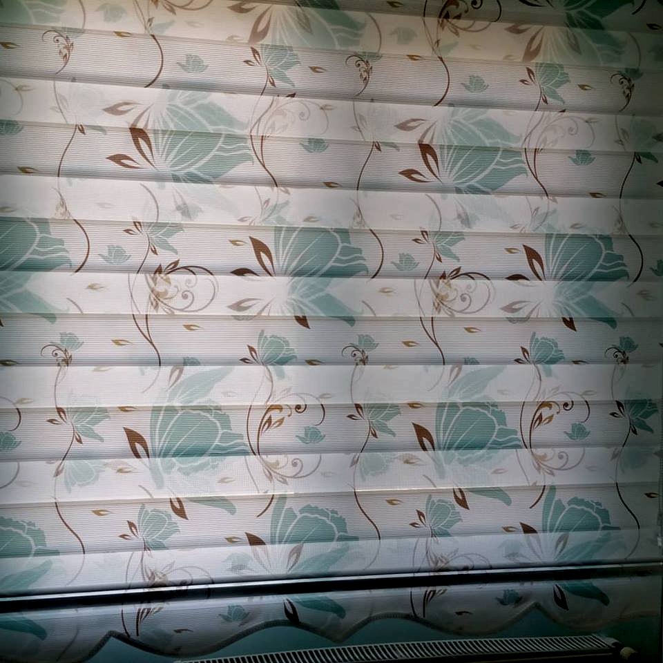 Dijital Baskılı zebra Perde